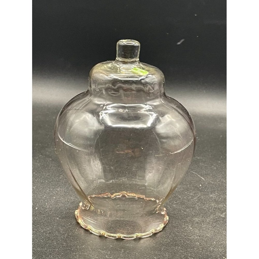 Home Interiors Vintage Celeste Rose Colored Glass Votive Cup Height 5.50 Inches